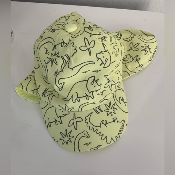 Cat & Jack Baby Boys' Dinosaur Baseball Hat Green - Picture 4 of 7